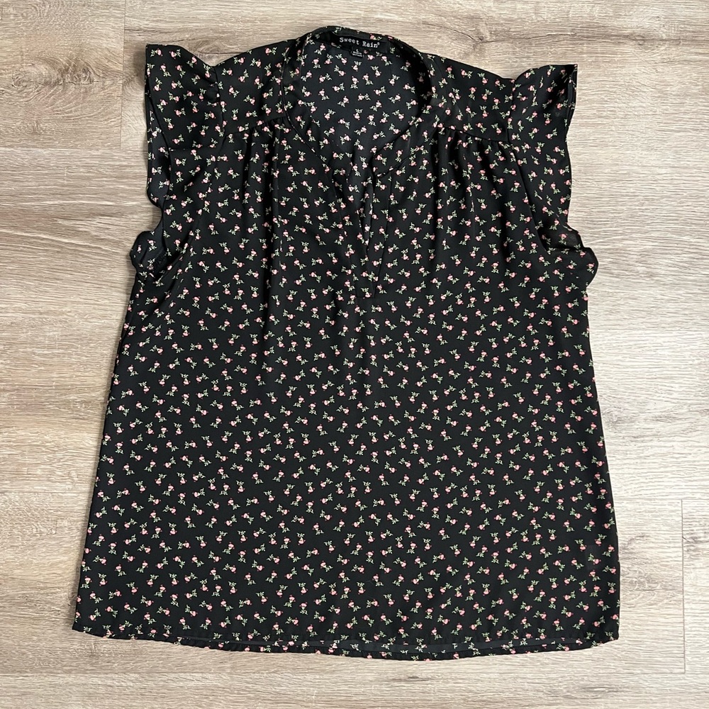 Floral Print Top